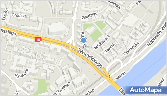 Paczkomat InPost SZC08HP, Wyszyńskiego 25/U1, Szczecin 70-200