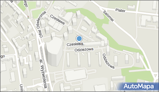 Paczkomat InPost SZC09HP, Odzieżowa 6, Szczecin 71-502