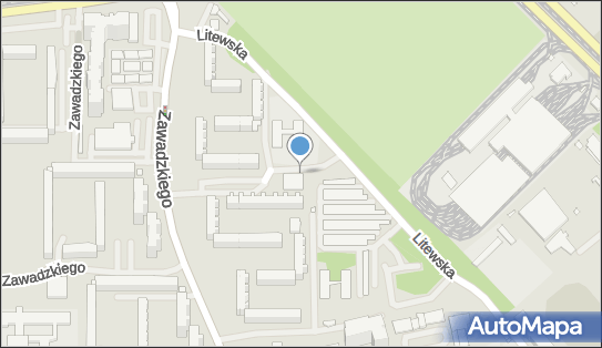 Paczkomat InPost SZC106M, Zawadzkiego 126, Szczecin 71-246