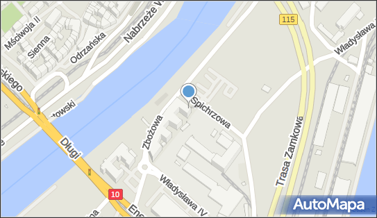 Paczkomat InPost SZC10M, Zbożowa 4, Szczecin 70-653