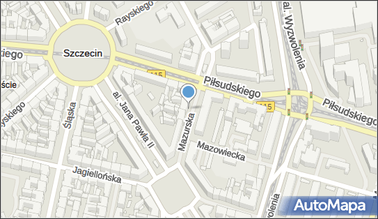 Paczkomat InPost SZC11H, Mazurska 43/U2, Szczecin 70-416