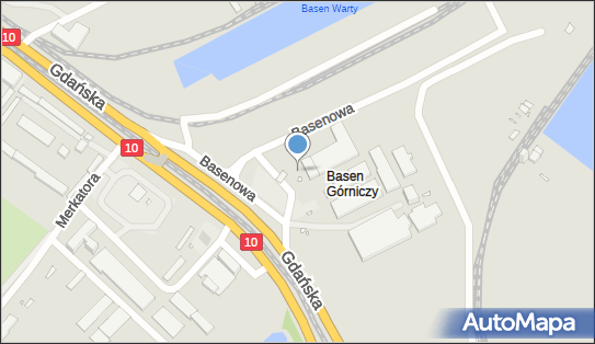 Paczkomat InPost SZC159M, Basenowa 2, Szczecin 70-666