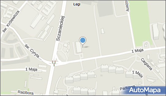 Paczkomat InPost SZC20L, 1 maja 1, Szczecin 71-627