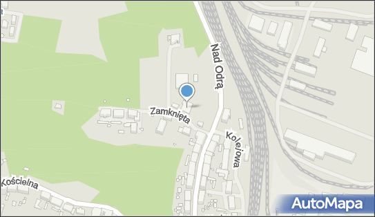 Paczkomat InPost SZC24A, Zamknięta 1, Szczecin 71-830