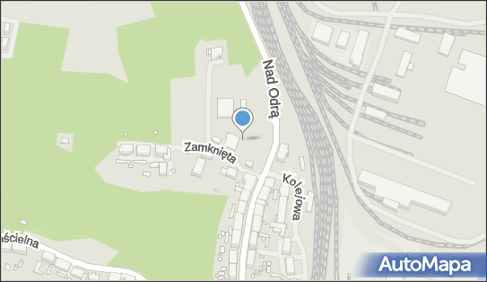 Paczkomat InPost SZC24A, Zamknięta 1, Szczecin 71-830