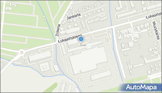 Paczkomat InPost SZC43M, Łukasińskiego 110, Szczecin 71-215