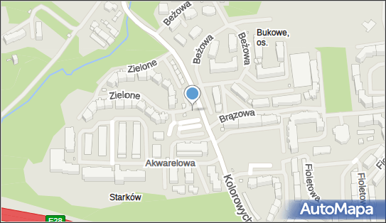 Paczkomat InPost SZC51M, Zielone Wzgórze 2, Szczecin 70-781