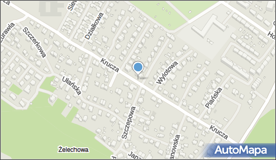 Paczkomat InPost SZC52M, Szczepowa 21, Szczecin 71-750