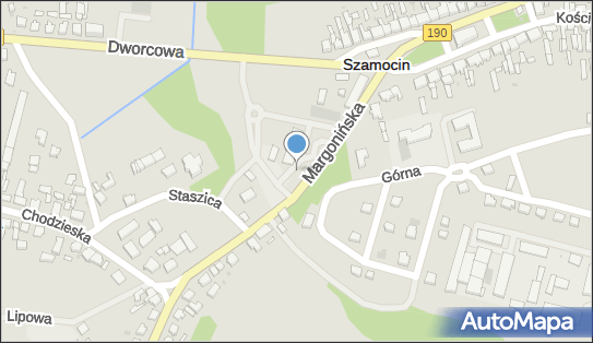 Paczkomat InPost SZM01M, Margonińska 4B, Szamocin 64-820