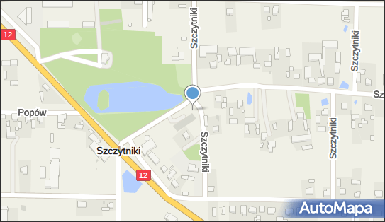 Paczkomat InPost SZNY01BAPP, Szczytniki 31A, Szczytniki 62-865