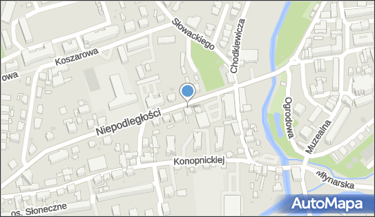 Paczkomat InPost SZP04M, Niepodległości 23, Szprotawa 67-300