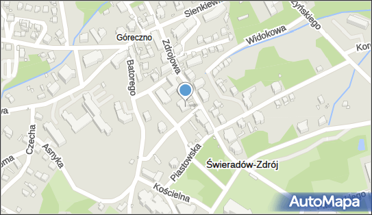 Paczkomat InPost SZR01N, Zdrojowa 7, Świeradów-Zdrój 59-850