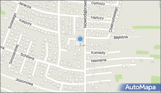 Paczkomat InPost TAR42M, Nowodąbrowska 116, Tarnów 33-100