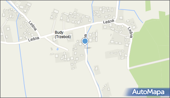 Paczkomat InPost TBS02E, Leśna 66, Trzeboś 36-050