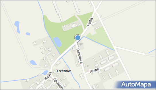 Paczkomat InPost TBV01M, Topolowa 15, Trzebaw 62-060