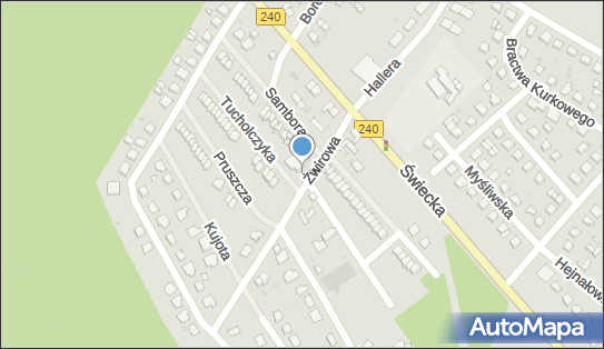 Paczkomat InPost TCL01M, Żwirowa 2, Tuchola 89-500