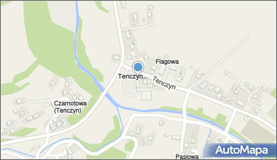 Paczkomat InPost TCY02M, Tenczyn 1, Tenczyn 32-433