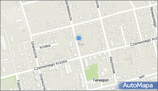 Paczkomat InPost TER01BAPP, Henryka Sienkiewicza 5, Terespol 21-550