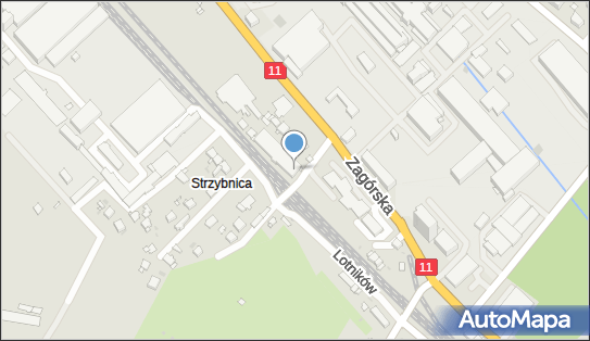 Paczkomat InPost TGO14M, Zagórska 82, Tarnowskie Góry 42-680