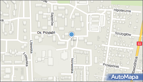 Paczkomat InPost TGO20M, Szwedzka 10, Tarnowskie Góry 42-612