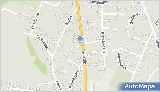 Paczkomat InPost TGO25M, Korola 57, Tarnowskie Góry 42-605