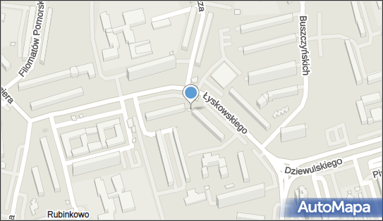 Paczkomat InPost TOR02M, Łyskowskiego 23, Toruń 87-100