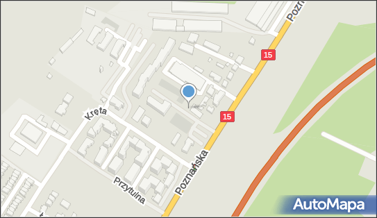 Paczkomat InPost TOR07A, Poznańska 190, Toruń 87-100