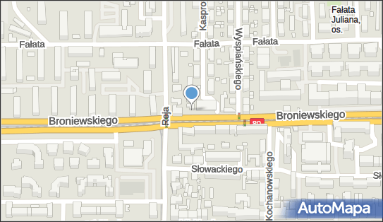 Paczkomat InPost TOR12BAPP, Broniewskiego 22a, Toruń 87-100