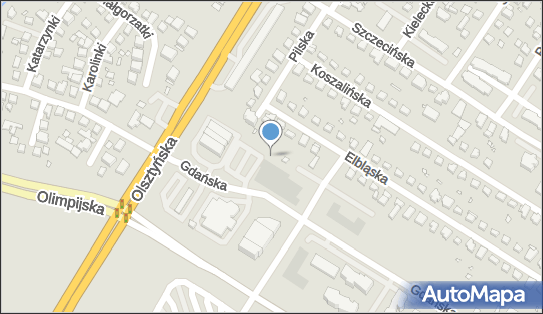 Paczkomat InPost TOR13M, Gdańska 7-21, Toruń 87-100