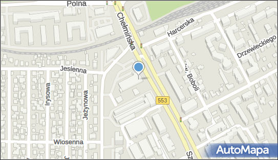 Paczkomat InPost TOR16M, Szosa Chełmińska 183-189, Toruń 87-100