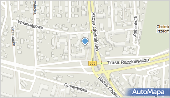 Paczkomat InPost TOR50M, Wybickiego 98, Toruń 87-100