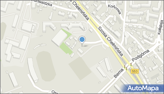 Paczkomat InPost TOR65M, Szosa Chełmińska 75, Toruń 87-100