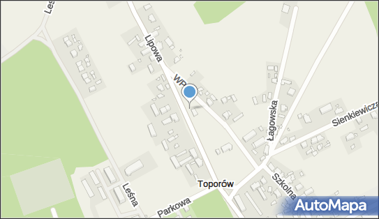 Paczkomat InPost TPR01M, Wojska Polskiego 2A, Toporów 66-233