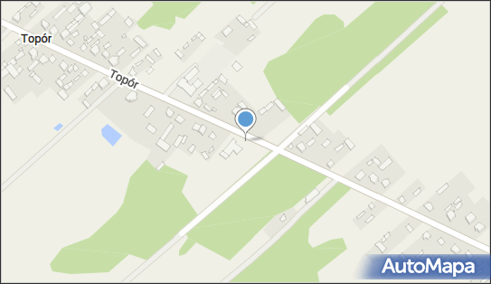 Paczkomat InPost TQP01M, Topór 46B, Topór 07-104