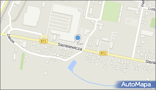 Paczkomat InPost TRA13M, Sienkiewicza 165A, Tarnobrzeg 39-400