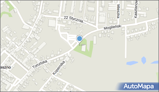 Paczkomat InPost TRE02M, Toruńska 1E, Trzemeszno 62-240