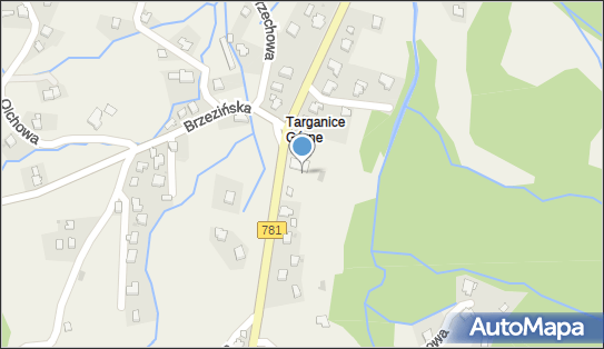 Paczkomat InPost TRG01N, Beskidzka 127, Targanice 34-120