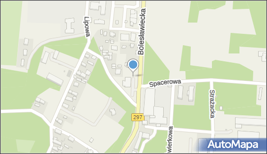 Paczkomat InPost TRI02BAPP, Bolesławiecka 35A, Trzebień 59-707