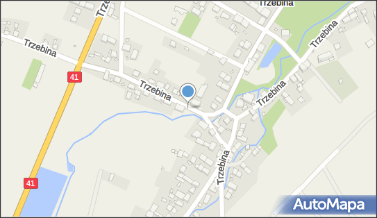 Paczkomat InPost TRZB01M, Trzebina 124, Trzebina 48-200