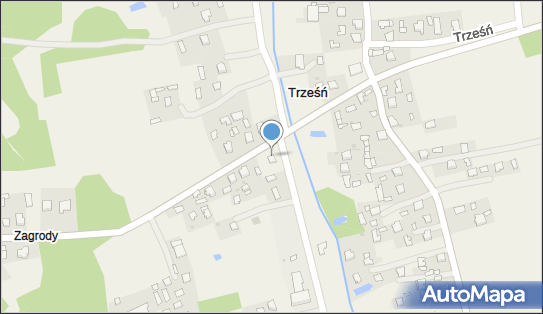 Paczkomat InPost TRZS01M, Trześń 175, Trześń 36-147