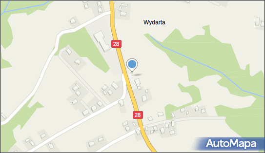 Paczkomat InPost TTW01M, Trzetrzewina 281, Trzetrzewina 33-395