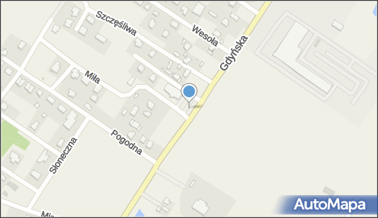 Paczkomat InPost TUH01M, Gdyńska 17, Tuchom 80-209