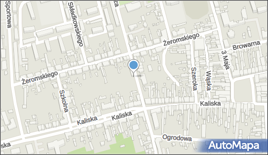 Paczkomat InPost TUR01M, Mickiewicza 1A, Turek 62-700