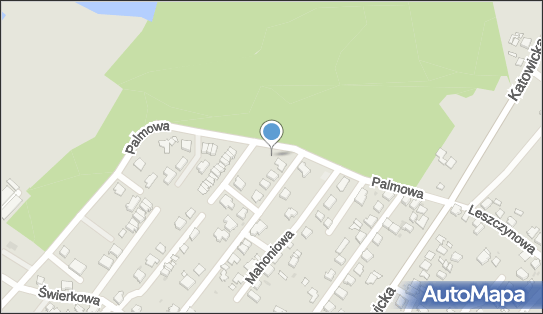 Paczkomat InPost TYC04BAPP, Palmowa 25, Tychy 43-100