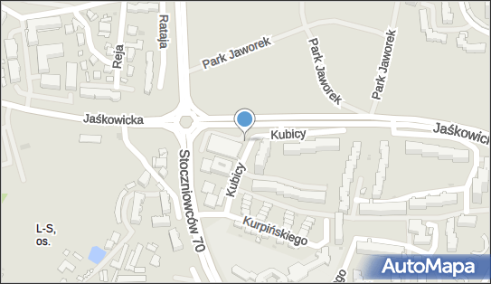 Paczkomat InPost TYC12A, Jaśkowicka 1, Tychy 43-100