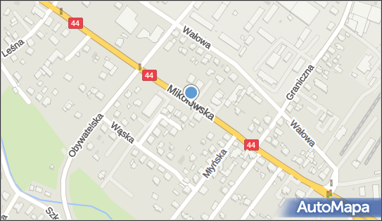 Paczkomat InPost TYC33M, Mikołowska 117, Tychy 43-100