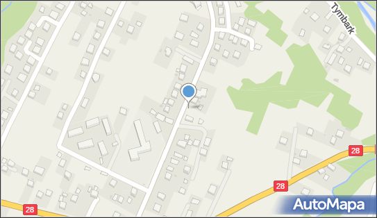 Paczkomat InPost TYM01BAPP, Tymbark 685, Tymbark 34-650