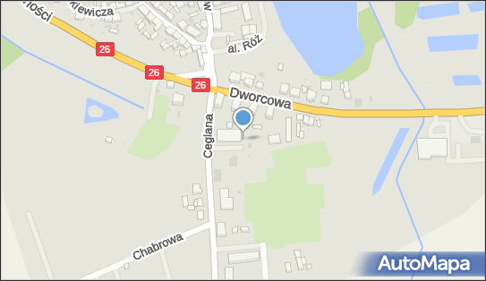 Paczkomat InPost TZD01M, Ceglana 1, Trzcińsko-Zdrój 74-510