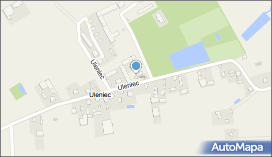 Paczkomat InPost ULC01M, Uleniec 66A, Uleniec 05-600