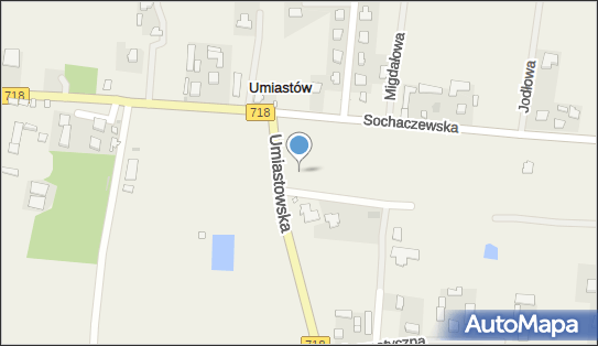 Paczkomat InPost UMST01BAPP, Umiastów 66, Umiastów 05-850
